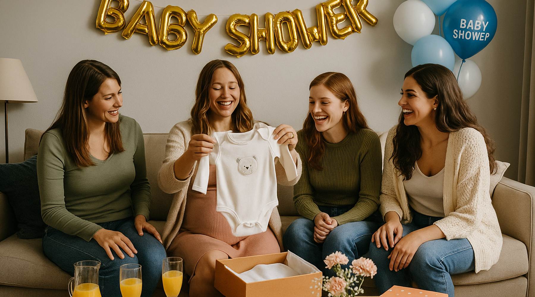 Baby Shower für werdende Mama