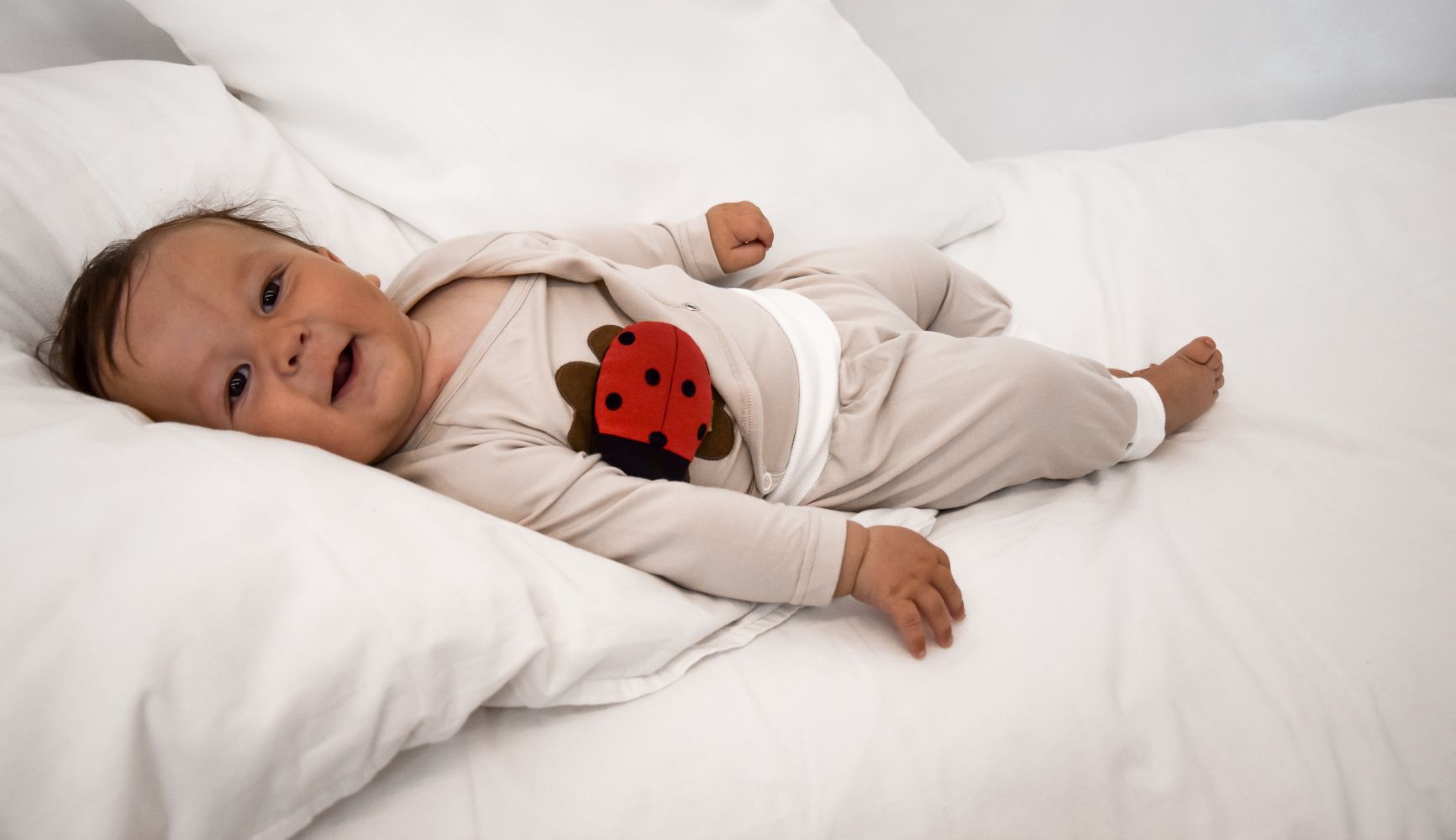 Baby Schläft gut danke Vitalüberwachung