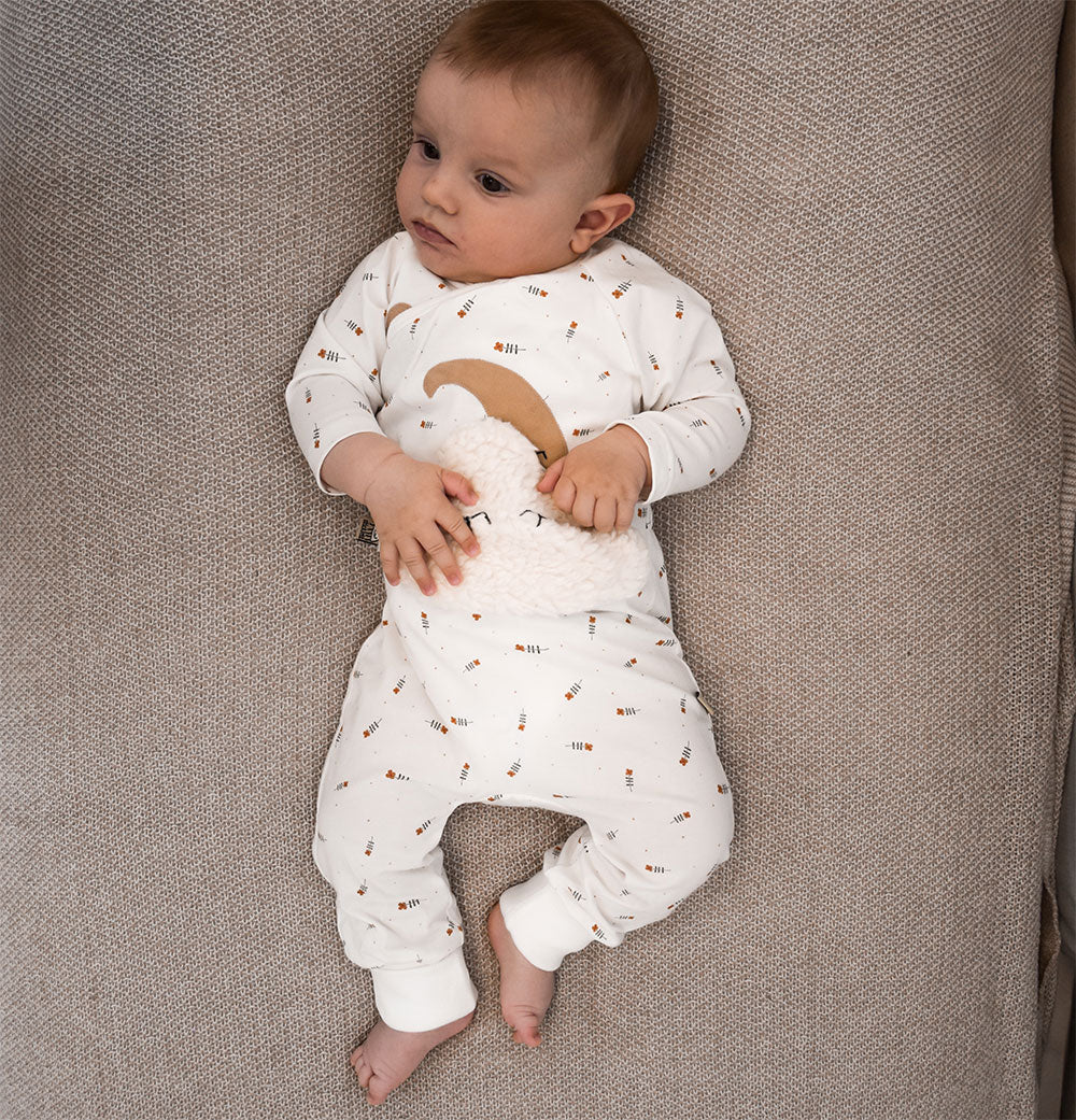 Wickel-Schlafanzug aus weicher Baumwolle – perfektes Geschenk zur Geburt