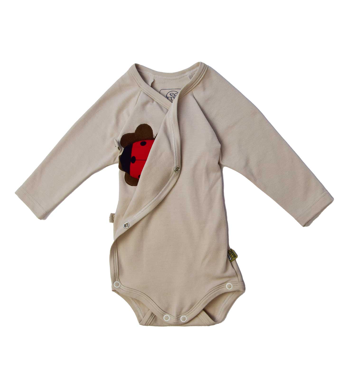 Bio Baby Wickelbody smart mit MARY Marienkäfer