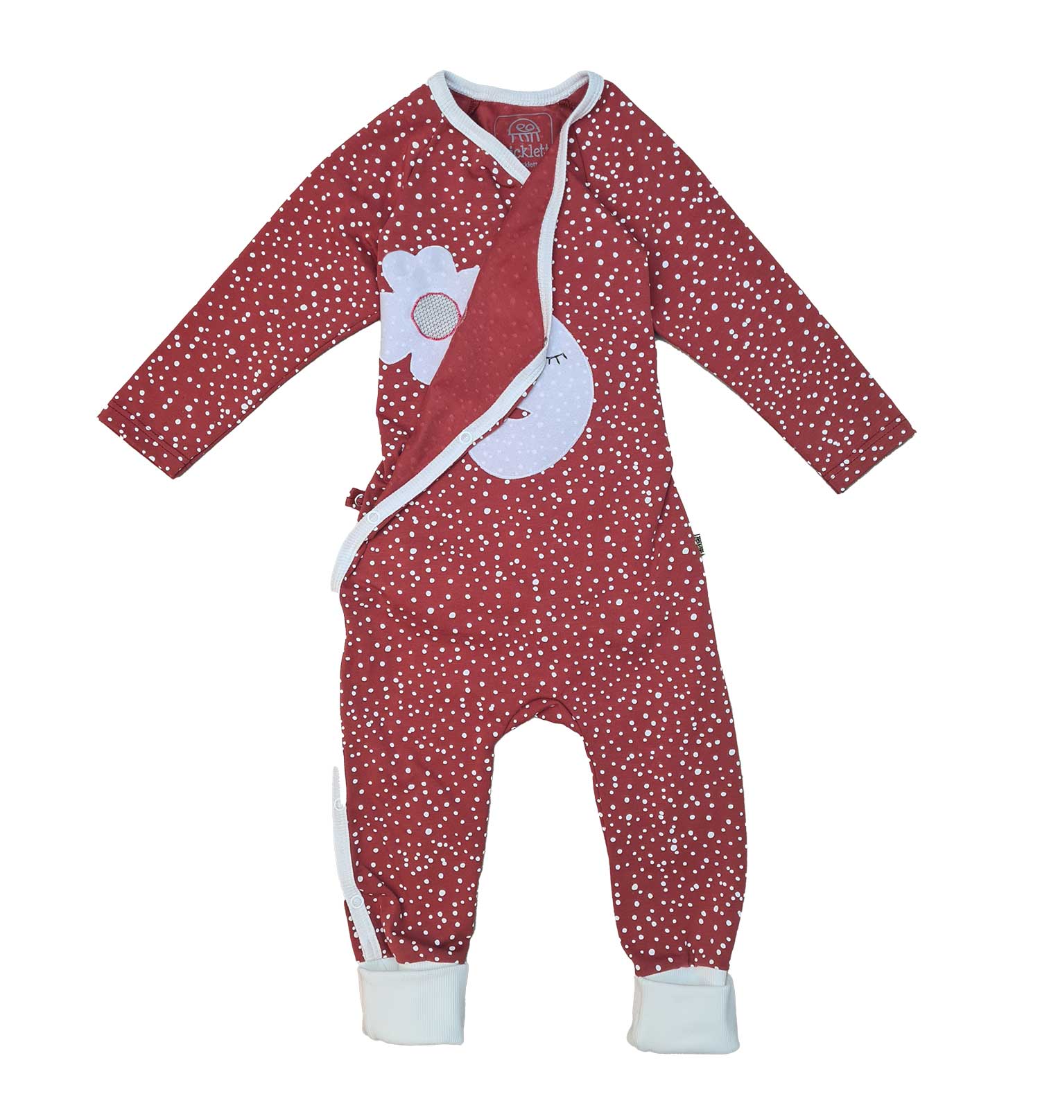 Schlafanzug für Neugeborene – mit MARY Sensoröffnung & Platz für KUDDLY Wärmekissen