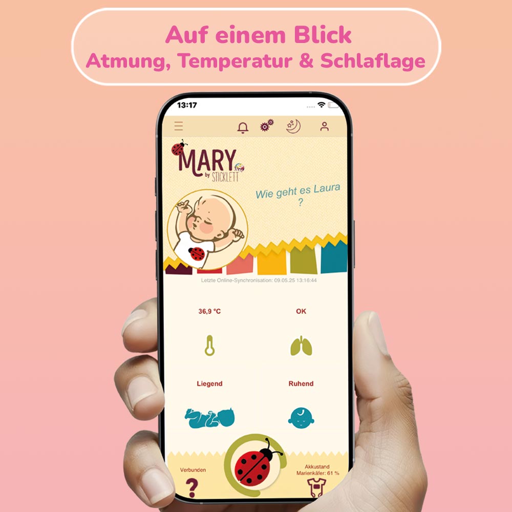 Babyüberwachung mit System – smarte Daten, sofort am Handy