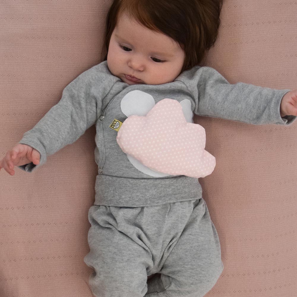 Weiches Baby Wärmekissen – wohltuende Wärme für Bauch und Brust