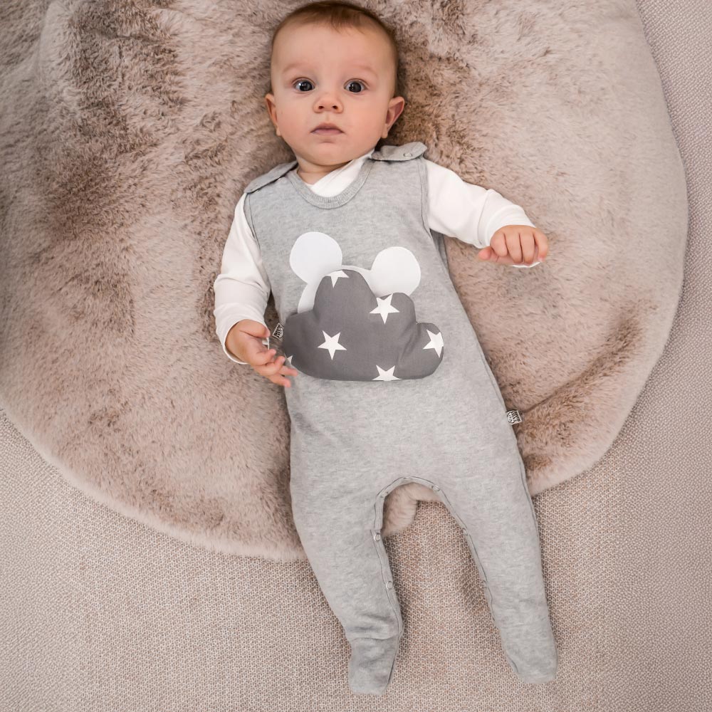 KUDDLY Wärmekissen mit Klettfläche – kombinierbar mit Babybody & Strampler