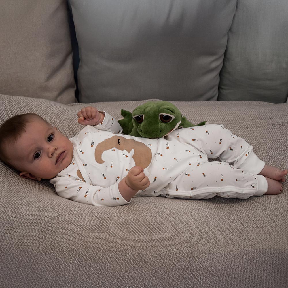 Wickel-Schlafanzug für Babys – weich, hochwertig & kompatibel mit MARY by sticklett und dem KUDDLY Wärmekissen – ideales Geschenk zur Geburt