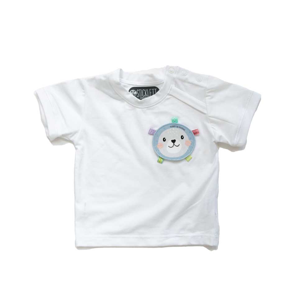 Babyshirt mit Bewegungsfreiheit – für drinnen & draußen mit rubby Pads