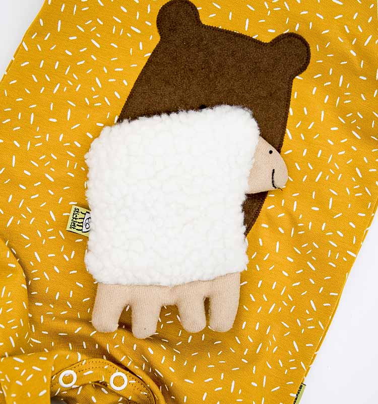 Bio Kräuter- und Wärmekissen Schaf für Newborn