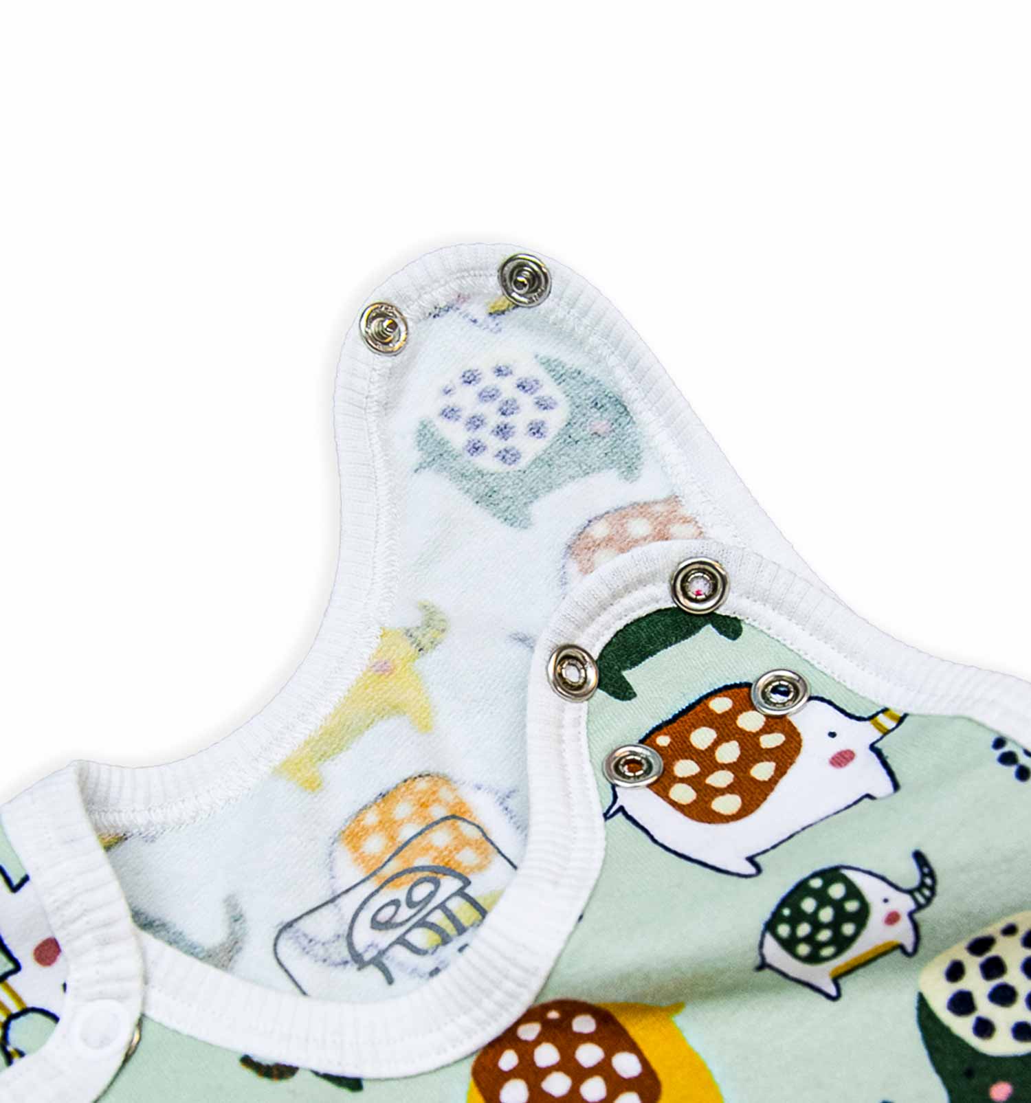 Baby Strampler mitwachsend Träger verstellbar