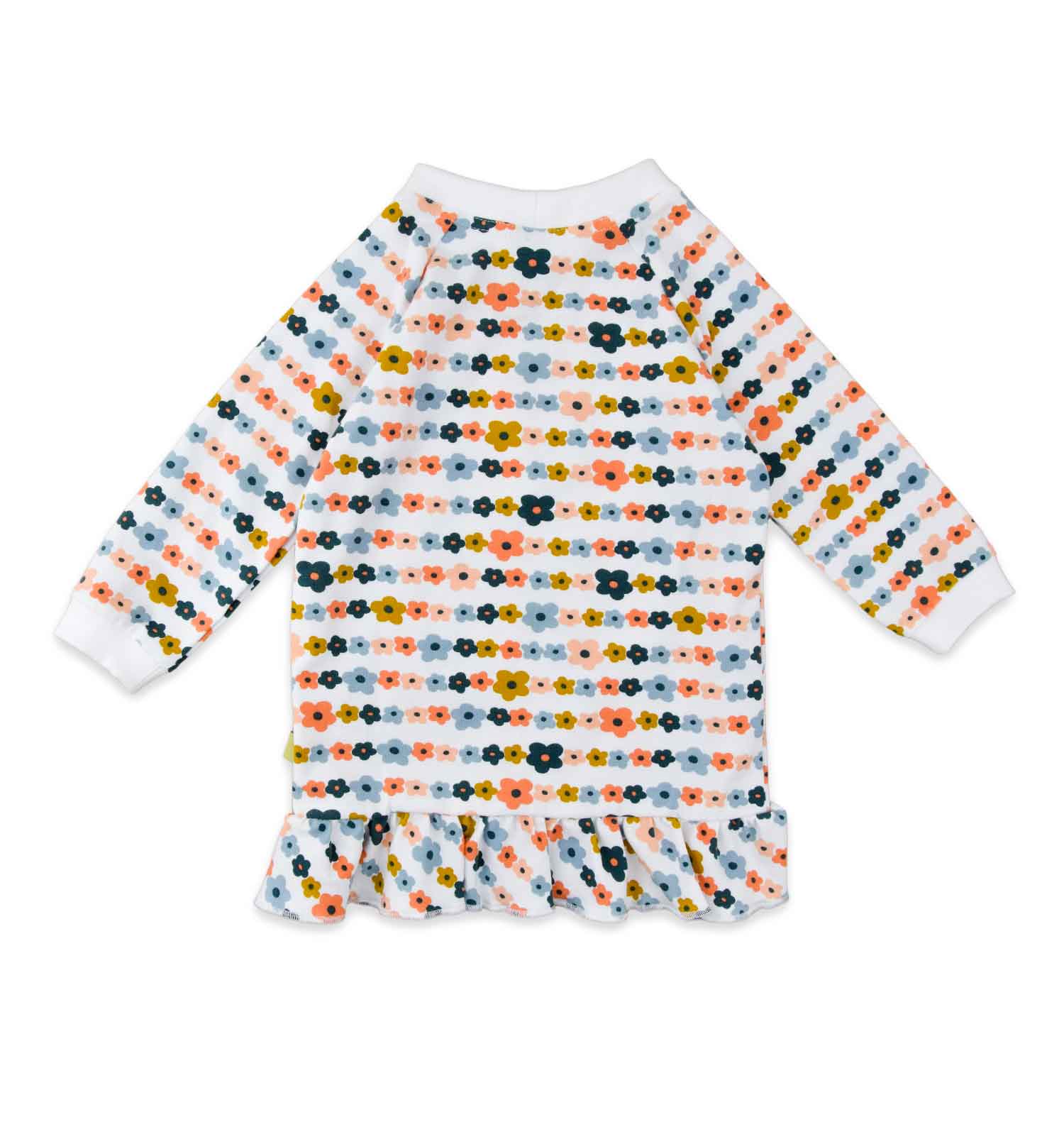 Baby Sweatshirt Langarm mit Blumen | sticklett Online Store.