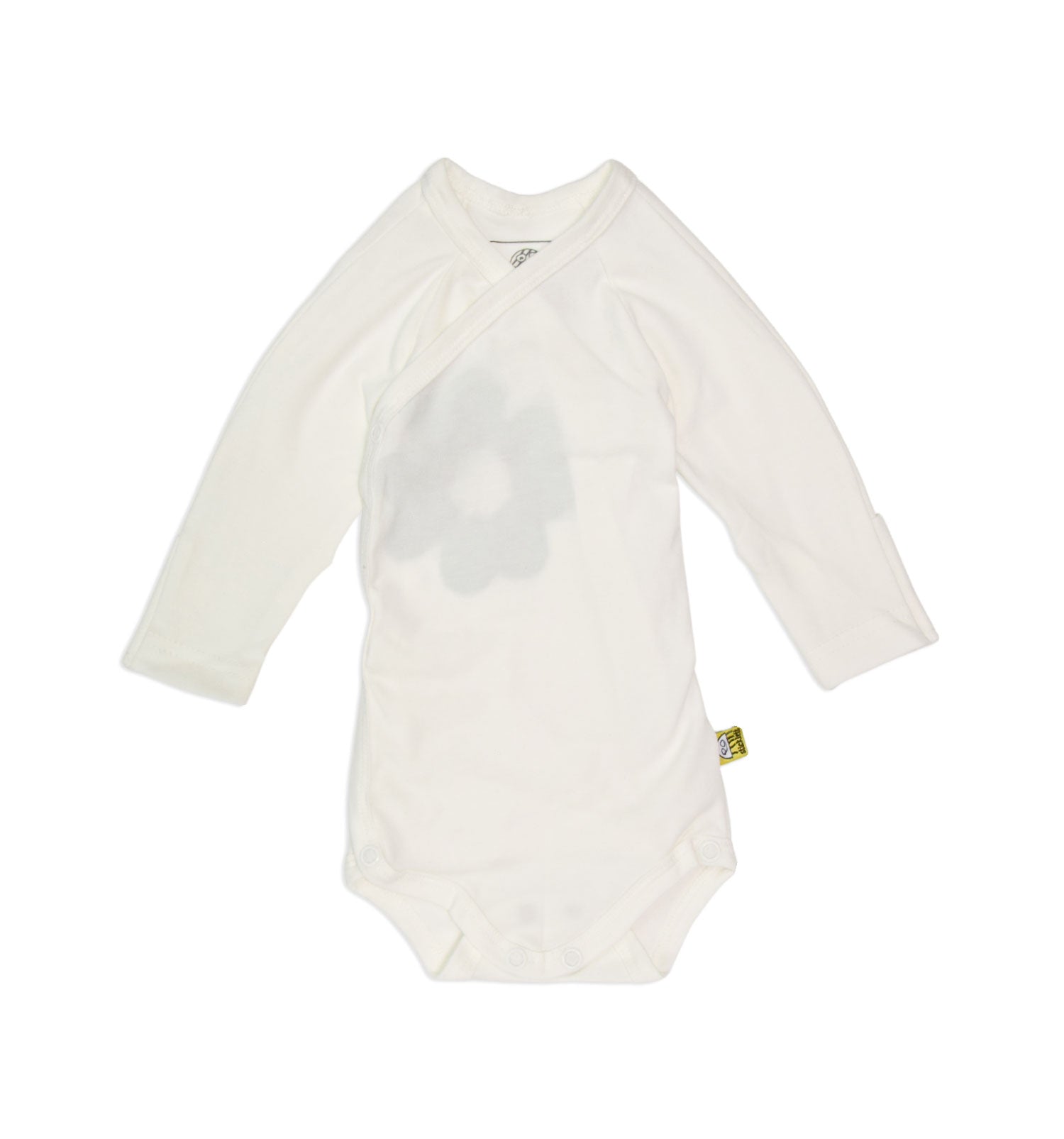 Baby Wickelbody Sommer mit Kratzschutz, luftiges Jersey aus Biobaumwolle