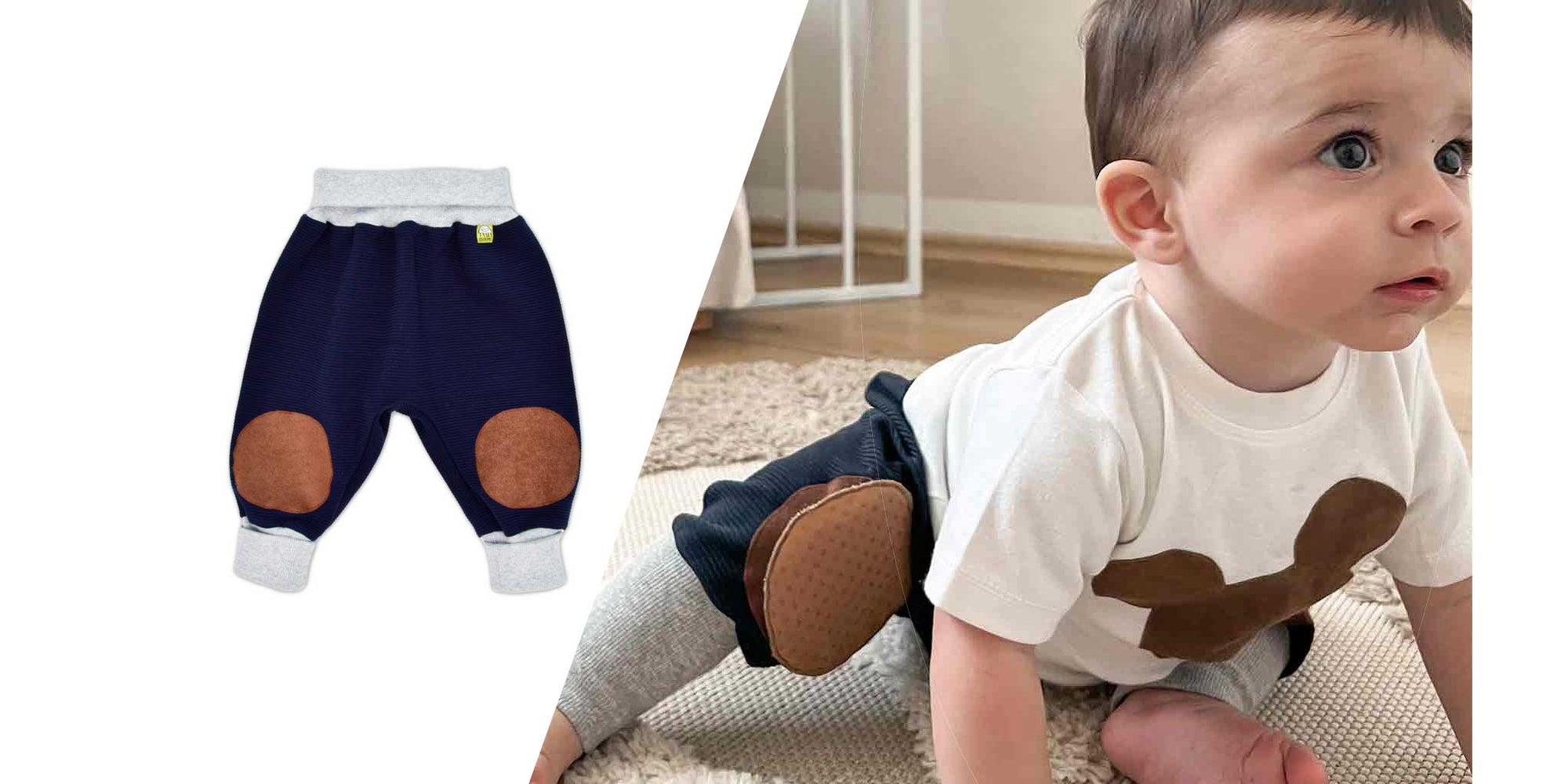 Baby Krabbelhosen und Pumphosen, Baby Hose zum Krabbeln