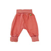 Baby Hose mit Umstulp Fuß in Apricot