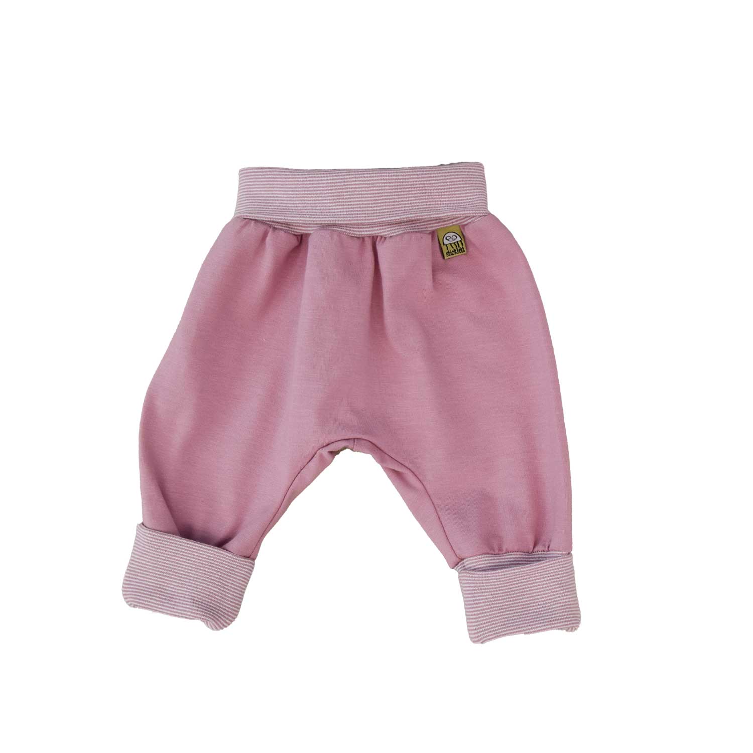 Wickelbody & Hose im Set – smarte Babykleidung, vorbereitet für MARY Nutzung in der Farbe Rose perfekt als Geschenk für ein baby Mädchen 