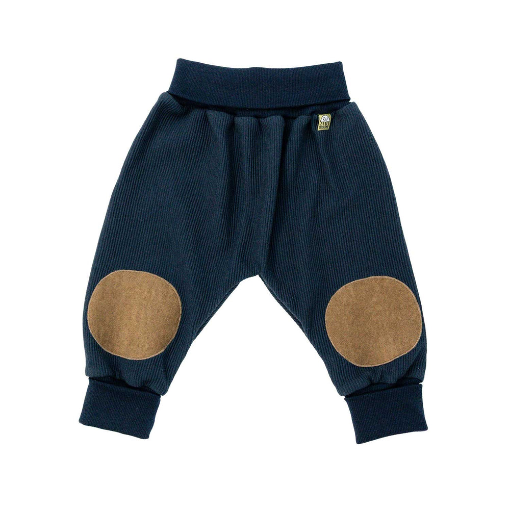 Baby Krabbelhose in Cord Optik mit einem mitwachsenden Bund für einen bequemen Tragekomfort 