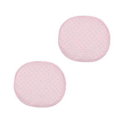 Austauschbare Knieschoner mit Anti Rutsch Noppen, oval rosa