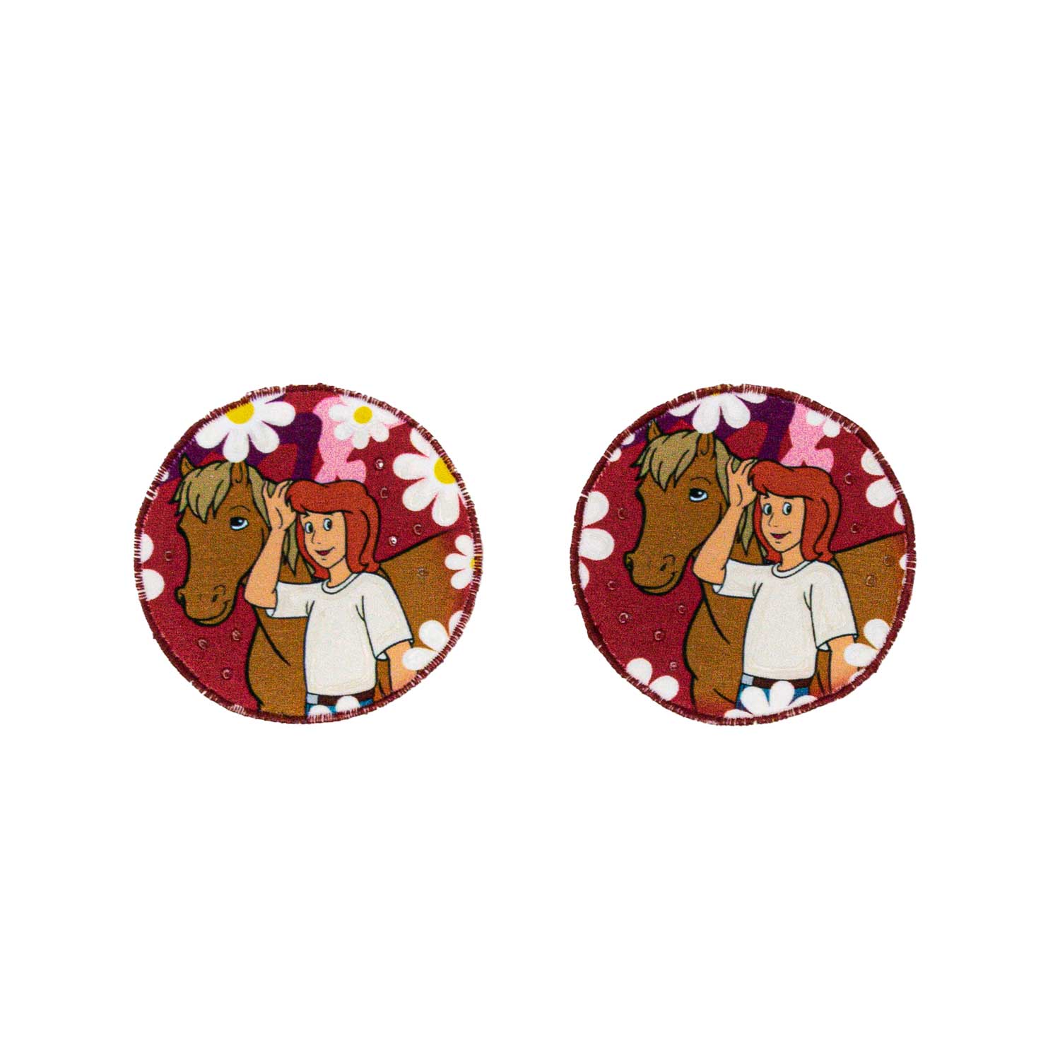 RUBBY by sticklett - Anti-Rutsch Knieschoner "Bibi & Tina"