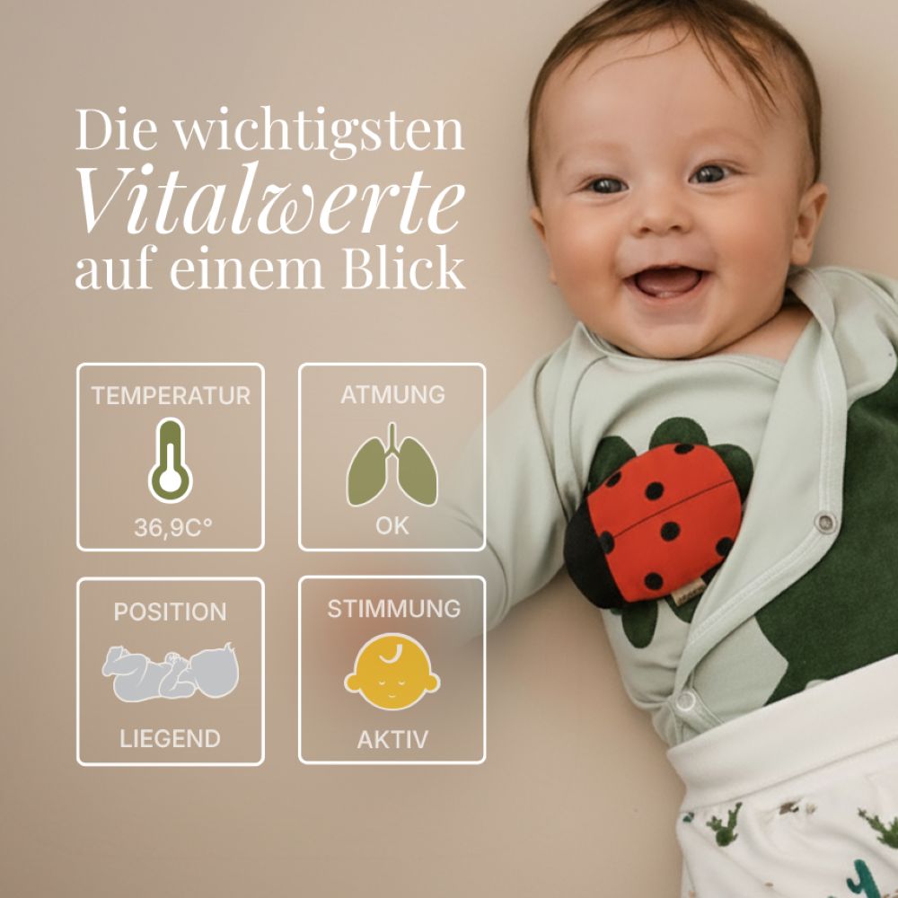 MARY by sticklett entstand aus einen eigenen Problem und misst die wichtigsten Vitalwerte von Kindern und zeigt die Zusammenhänge und Verläufe an für bessere Orientierung im Alltag
