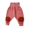 Bio Baby Hose aus weichem ripp cord in peach