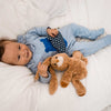 Baby Strampler Junge in hellblau