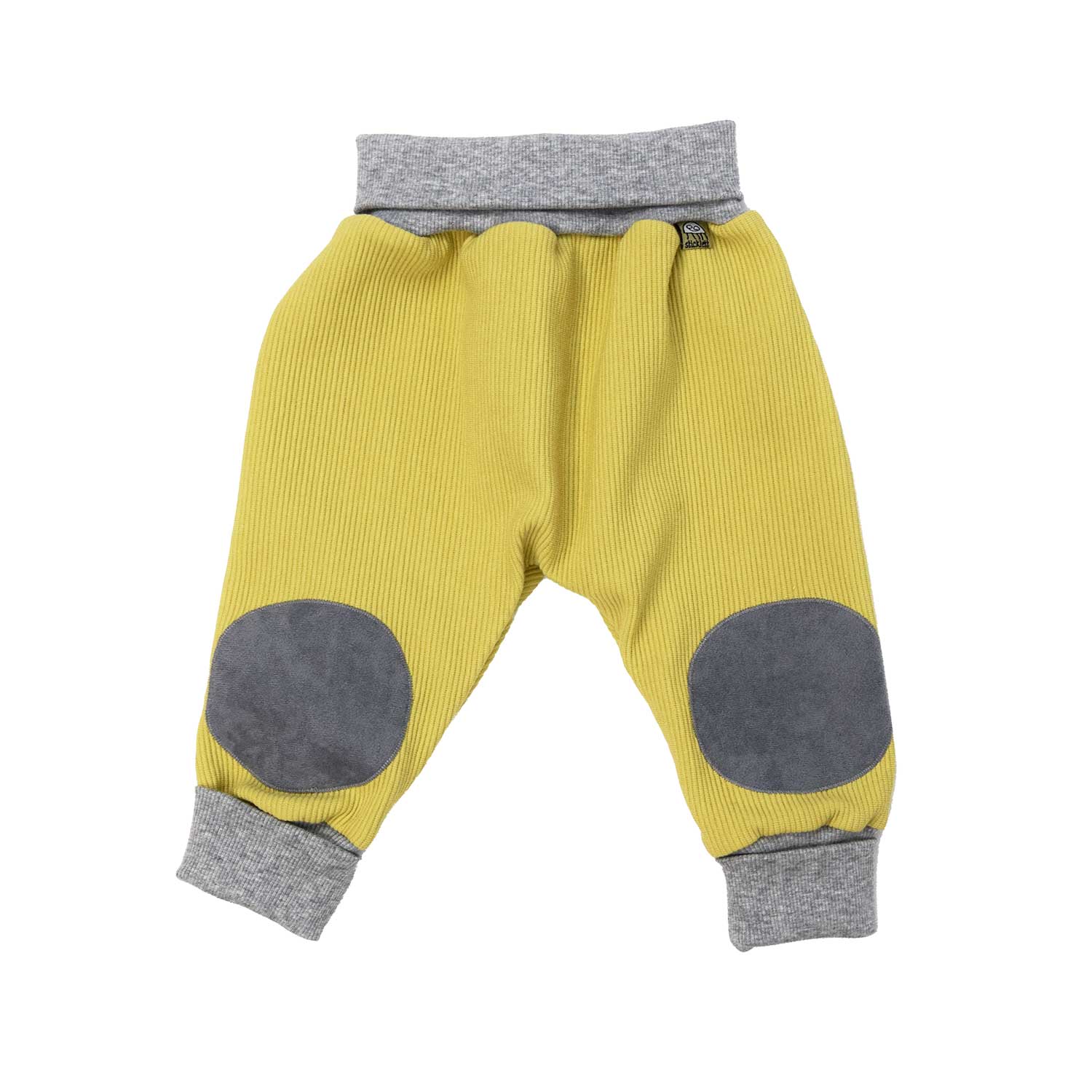 Pastell gelbe weiche Cord Krabbelhose mit viel Bewegungsfreiheit, perfekt wenn das BABY krabbeln lernt, bietet Bewegungsfreiheit und viel Platz für die Windeln 