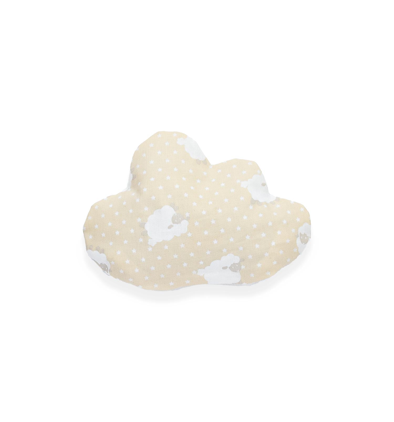 Wolke beige - KUDDLY by sticklett Wärmekissen zum Ankletten