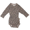 Baby Wickelbody langarm Leo Print
