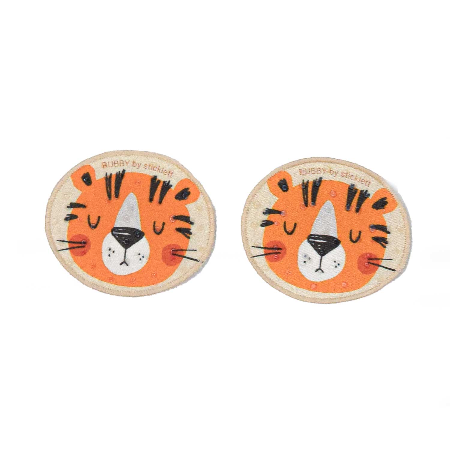 Rubby by sticklett - Anti-Rutsch Knieschoner "Tiger"