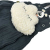 Baby Latzhose aus Musselin in Anthrazit