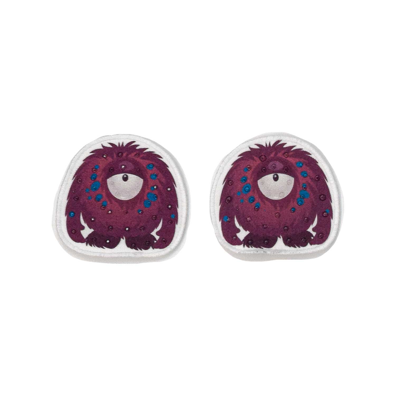 Monster Motiv Knieschoner Pads für Baby Krabbelhosen