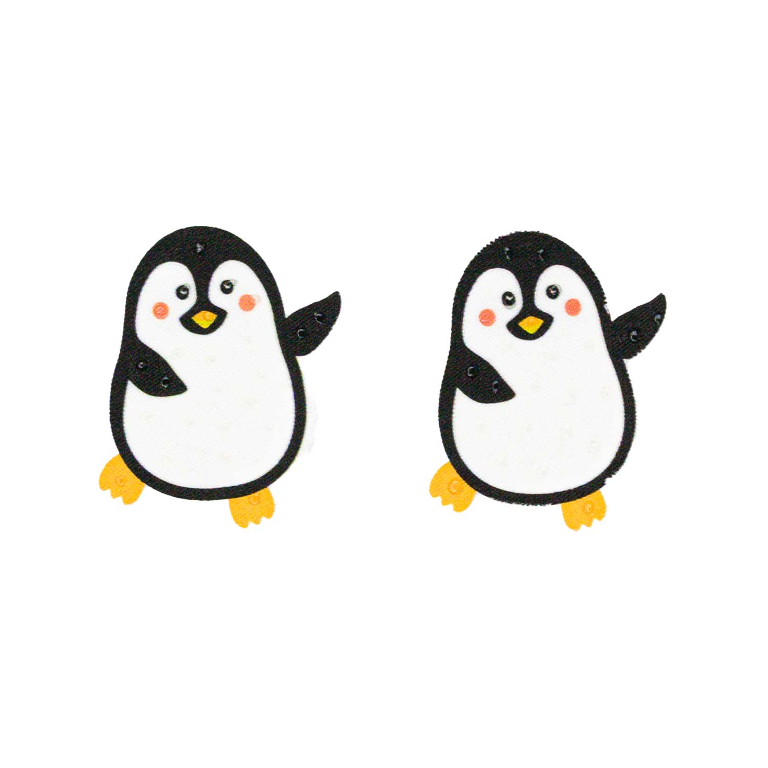 Knieschoner Pads als Pinguin motiv