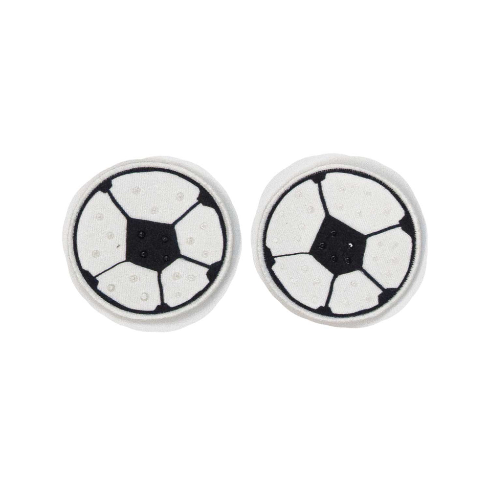 Fußball Motiv für Krabbelhosen perfekt um das Knie eines Babys zu schonen 