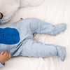 Richtiges Geschenk zur Geburt eines Jungen – Babyset in Blau, funktional & hübsch