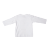 Baby Shirt lang - kurz weiß