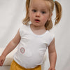 Kinder Unterhemd Träger-Shirt in weiß