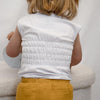 Kinder Unterhemd Träger-Shirt in weiß