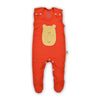Baby-Strampler in Rot – mitwachsend, bequem & ideal für Neugeborene