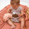 Baby Bekleidung aus Musselin – leicht, süß & funktional, passend für rubby Pads und ideal für warme Tage & Kindergeburtstage auch perfekt um die babys schnell umzuziehen 
