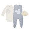 Graues Geschenkset für Babys – weich, hochwertig & funktional
