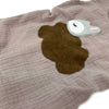 Baby Overall kurz aus Musselin rose