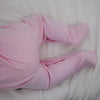 Baby Strampler in Rosa – bequem, elastisch & pflegeleicht