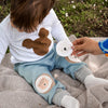 Baby Shirt langarm weiß