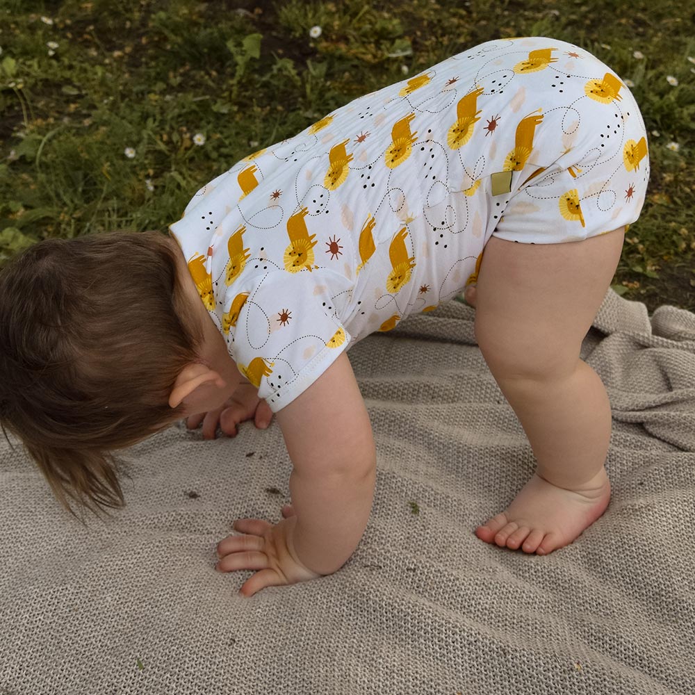Baby-Schlafanzug für den sommer  perfekt für MARY & ideal als Baby Shower Geschenk