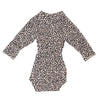 Baby Wickelbody langarm Leo Print