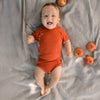 3-teiliges Babyset in Rot – ideal für Babypartys & als Geburtsgeschenk