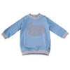 Baby Sweatshirt mit Sprechblase langarm | sticklett Online Store.