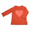 Baby T-Shirt langarm mit Herz und Lochstickerei | sticklett Online Store.