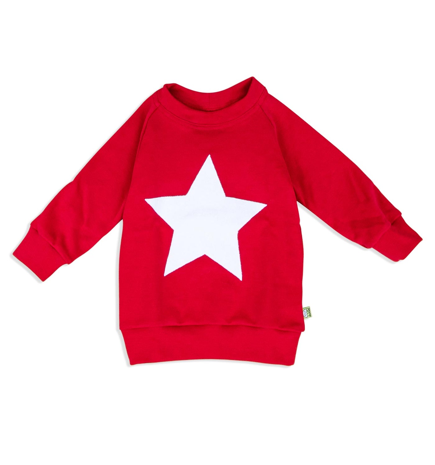 Baby Sweatshirt mit Stern langarm | sticklett Online Store.