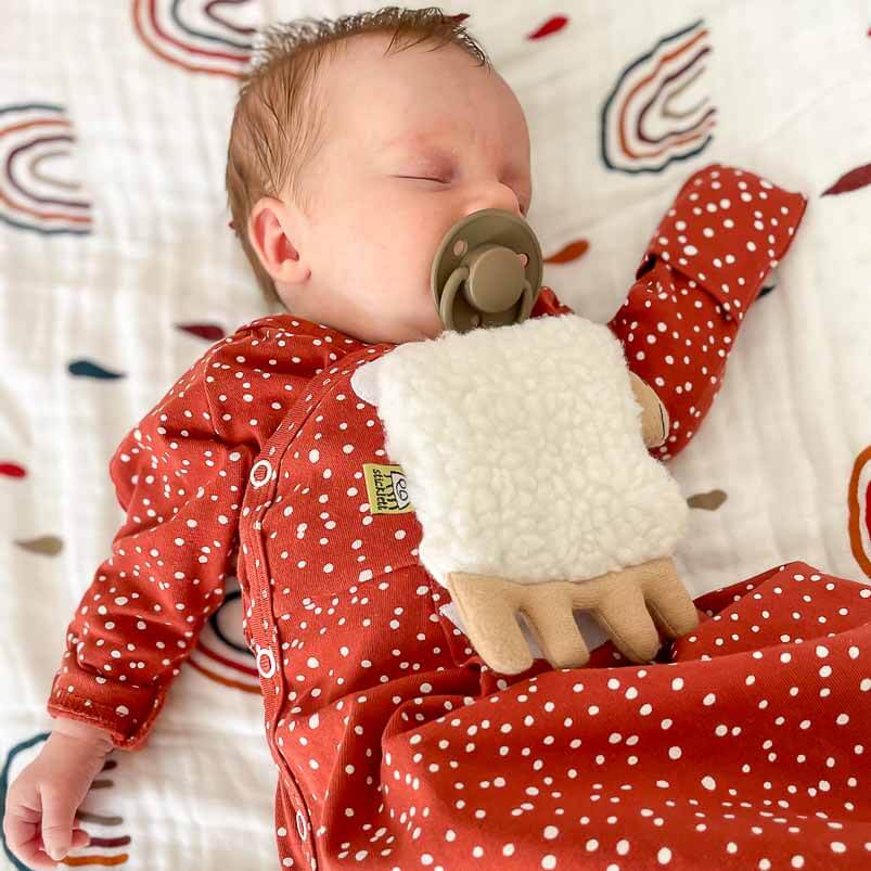 bio schlafsack baby Bio Baby Schlafsack zum Wickeln mit Kratzschutz – sticklett