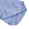 Baby Wickelbody jeans-hellblau meliert | sticklett Online Store.