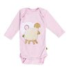 Baby-Body mit Schaf langarm | sticklett Online Store.